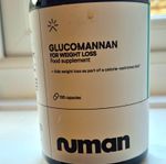 Numan Glucomannan Weight Loss Capsules 1000mg 180 Vegan & Vegetarian