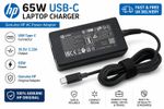 Genuine HP 65W USB-C Laptop Charger Type C AC Power Adapter 19.5V 3.33A original