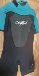 RIP CURL Womens Dawn Patrol 2/2mm Back Zip Wetsuit Size 12