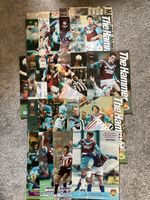 WEST HAM UNITED 1993-4 Home Programmes/Ticket Stubs Bundle 23 Items VG LGE/CUP