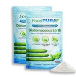 Food PURA® 1KG CODEX Human FOOD Grade Diatomaceous Earth PERU Freshwater DE