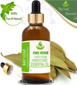 Pure Herbs Bay Leaf 100% Natural Laurus Nobilis Essential Oil Mm084
