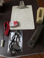 lot of  Vintage Office supply: Bostitch Stapler, Scotch tape dispenser &....