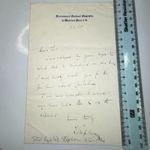 Sir Leslie Stephen Author ALS Autograph Letter 1885 Collecting 'C' Data for DNB