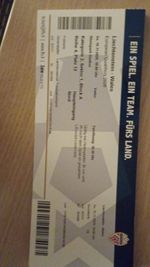 TICKET   Liechtenstein Wales 15.11.2025