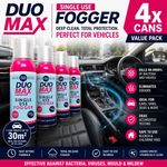 4x Antibacterial Fogger Sanitiser Bomb Vehicle Car Room Disinfectant Smell