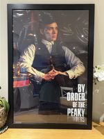 CILLIAN MURPHY Signed Movie Poster Thomas Shelby In PEAKY BLINDERS COA