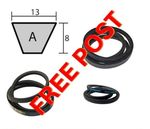 V-BELTS A SECTION 13MM TOP WIDTH CHOOSE YOUR SIZE 