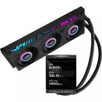ASUS ROG Strix LC IV 360 ARGB LCD Processor Liquid cooling kit 12 cm Black