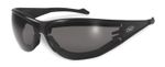 New Anti-Fog Padded Motorcycle Sunglasses/Biker Glasses + Free Pouch & Postage