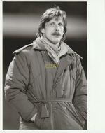 Christoph Daum : F.C. Cologne Manager B/W Photo 10" x 8"