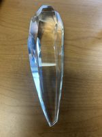 Star Trek Picard Desk REAL Crystal custom prop Replica Crystal like Roddenberry