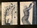 Debbie Harry Blondie posters x 2 -  Photograph reprints from 1970s large A2 size