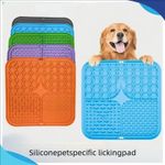 Pet Lick Mat Anti-Anxiety Treat Mat Feeder Puppies cats Wall Suction Dog Plate