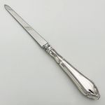 VINTAGE LETTER OPENER STERLING SILVER HANDLED STAINLESS STEEL 9½ Inches
