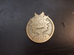 Rick and Morty: Antique Gold Toxic Rick Pin