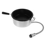 Commercial Popcorn Machine Accessories 8 Ounce Aluminum Nonstick Kettle Pot