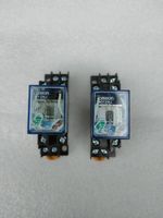 OMRON MY2NJ 48VDC RELAY WITH BASE PYF08A-E  LOT OF 2 PC