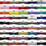 50-100FT Paracord Lanyard 2mm Tent Bivi Camping Guy Rope Parachute Cord Survival