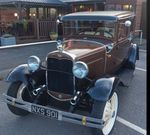1931 FORD MODEL  A  4 DOOR BRIGGS BODY