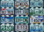 £5.99 VARIOUS STATES & BACKGROUNDS, AMERICAN LICENSE PLATE diner sign bar metal