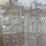 Stamperia Maxi Mould Bundle - Used Calligraphy Celestial Windows & Doors Art