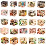 Rolife DIY Super Creator Dollhouse Gift Miniature Kits With Furniture Xmas Gifts