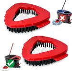 Mop Replace Head Scrubbing Brush Durable Stiff Bristle Replacement for Vileda UK