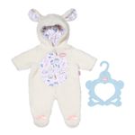 Zapf Creation 3 item bundle - sheep fleece/ romper/ squirrel