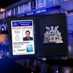 Ken Drummond - The Bill - ITV Replica ID Card Prop - Metropolitan Police Cosplay