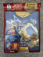 Panini FIFA World Cup Russia 2018 Sealed Starter Pack & 20 Packet Tin