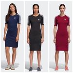 Adidas Originals 3 Stripes Short Sleeve Jersey  Dress