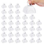 36pcs Cow Bells for Football Games,3inch Cowbells for Sporting Events,White