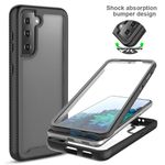 360 Full Hybrid Shockproof Case for Samsung S25 S24 S23 S22 S21 FE A52s A53 A54
