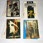 U2 Rattle & Hum Joshua Tree The Fly Photo Cards Set 4 Vintage cards Not Us Ltd