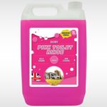 5L Pink Chemical Toilet Rinse Concentrate Cleaner Caravan Motorhome 5 Litres