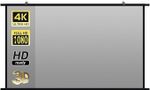 100" Anti-Light Projector Screen 16:9 HD Reflective Fabric Wall Mount Home Cinem