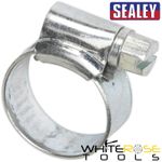 Sealey Hose Clip Zinc Plated Worm Drive Ø10-16mm Pack of 30