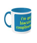 i'm gon' eat your biscuits - Two Toned Mug - Fontaines DC - Ireland - Indie