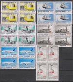 Block of 4 Transport Romania MNH 7803