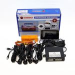 CISBO CAR REAR REVERSE PARKING 18mm 4 SENSORS LED DISPLAY CANBUS KIT 4 COLOURS