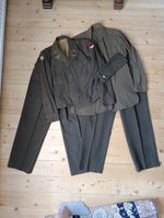 WW2 US Army 1944 dated Officers Uniform with Shirt, 2 Trousers W32 Sz 36 Jacket