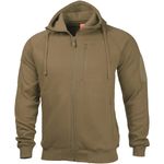 PENTAGON LEONIDAS 2.0 SWEATER WARM MENS TRAVEL HOODIE ARMY PATROL JACKET COYOTE
