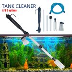 Electric Gravel Vacuum Cleaner Pump Aquarium Fish Tank Water Change Siphon