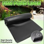 Pond Liner 5m x 6m Extra Thick  Durable Strong Fish Friendly Heavy Duty Membrane
