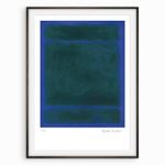 Mark Rothko Signed - Untitled Blue 1970  - Certificate.