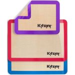 Silicone Baking Mat Set Non Stick Sheet Large Oven BPA Free Reusable Thick