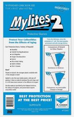 Mylites 2 Standard Size (Silver Age) Premium Archival Comic Bags (50 Pack)