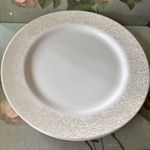 2 x Denby Monsoon “Lucille Gold” Dinner Plates 28cm 