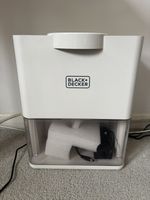 Black+Decker 2-in-1 Smart Dehumidifier and Air Purifier White, 3.2L with Box